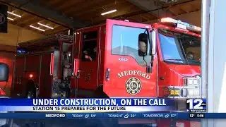 Construction in full swing at Medford’s busiest fire station