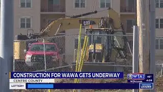 Construction of first Centre County Wawa store begins | WTAJ