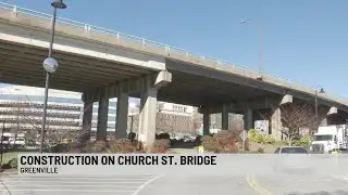 Construction on Church St. Bridge