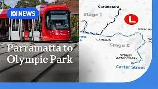 Construction underway for Parramatta-Olympic Park light rail link | ABC NEWS