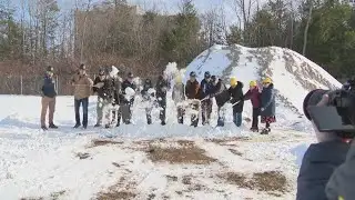 Construction underway on condominium for senior citizens in Portland