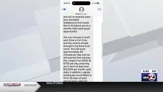 CONSUMER FIRST ALERT: Job scam texts hit as college graduates seek work