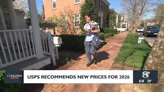 Consumer Headlines: USPS recommends new prices for 2026