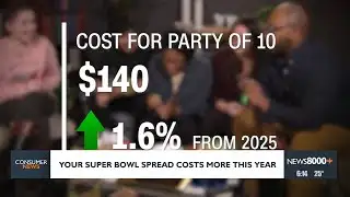 Consumer Headlines: Your Super Bowl spread costs more this year
