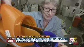 Consumer Reports tests for best laundry detergent