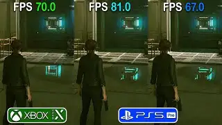 Control Ultimate Edition - PS5 PRO vs Xbox Series X Graphics & Frame Rate Comparison