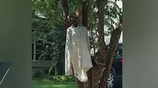 Controversy over Halloween display in Homewood