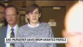 Convicted axe-murderer David Brom granted parole