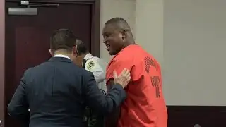 Convicted child molester laughs after life-in-prison sentence
