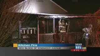 Cooking mishap leads to house fire