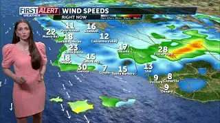 Cool and windy on Tuesday, before significant warming begins