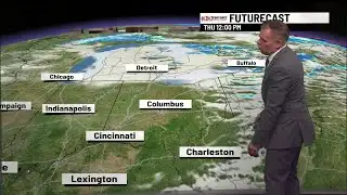 Cooler Thursday, arctic air arrives Friday afternoon