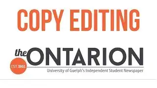 Copy Editing 101