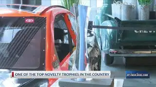 Corning Inc. creates Watkins Glen International’s Go Bowling at The Glen trophy