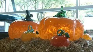 Corning Museum glass pumpkins brighten up fall season
