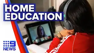 Coronavirus: Remote learning returns for Victorian students | 9 News Australia