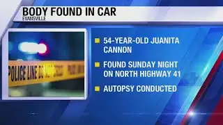 Coroner identifies woman found dead in vehicle