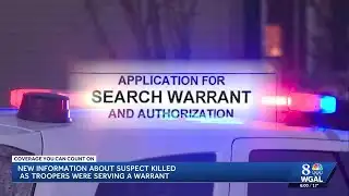 Coroner IDs suspect killed in trooper-involved shooting during warrant service