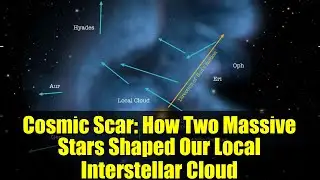 Cosmic Scar: How Two Massive Stars Shaped Our Local Interstellar Cloud