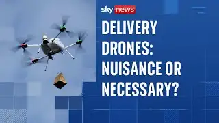 Could drones soon be delivering your weekly shopping?
