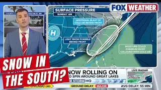 Could Snow Fall In The South This Weekend?