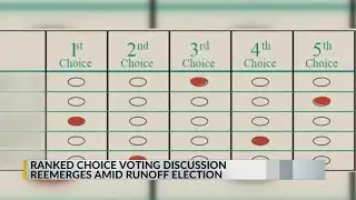 Could the city could avoid a runoff with ranked choice voting?