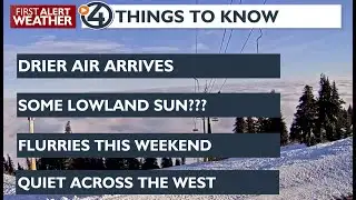 Could we see a little sunshine on Tuesday?