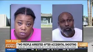 Couple arrested after child accidentally shoots self in Glendale