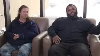 Couple living in car struggles through winter cold