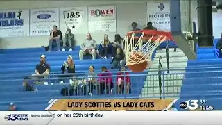 Courtside 2-16-24: Lady Scotties vs Lady Cats