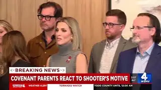 Covenant parents react to release of shooter