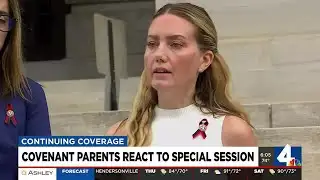 Covenant parents react to special session