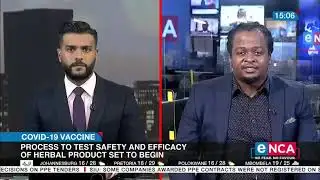 COVID-19 in SA | Process to test herbal product set to begin