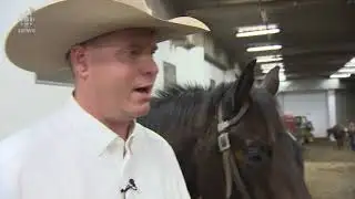 Cowboy Mounted Shooting at Agribition