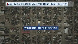 CPD: Man dead after accidentally shooting himself in Clovis; investigation underway