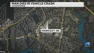 CPD: Man dead after car leaves roadway, hits tree on Hawksley Drive