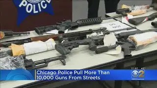 CPD Seizes Thousands Of Guns From City Streets