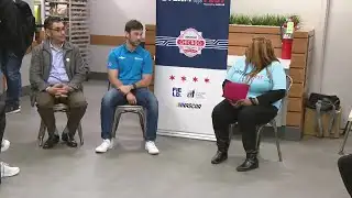 CPS students meet NASCAR pros to learn about engineering careers