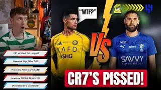 CR7 is CRASHING OUT??? (Transfer Deadline Day)