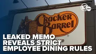 Cracker Barrel clarifies new dining rule policy after internal memo goes viral