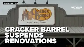 Cracker Barrel stops modern remodels