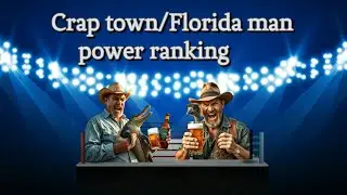 Crap town Florida Man power Ranking Podcast EP 69