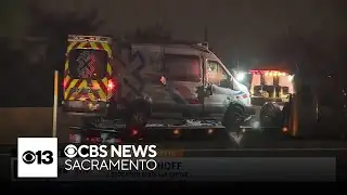 Crash blocks northbound Highway 99 in Elk Grove