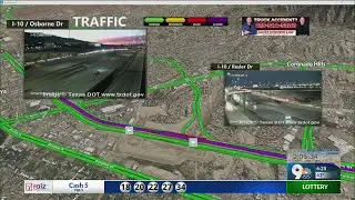 Crash closes all lanes on I-10 West at Mesa