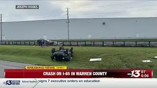 Crash on I-65 in Warren County causes heavy traffic