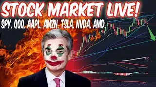 CRASH OR TRAPPIN BEARS...? STOCK MARKET LIVE!