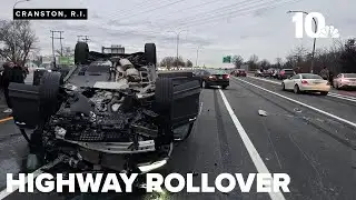 Crash shuts down part of Interstate 95 north