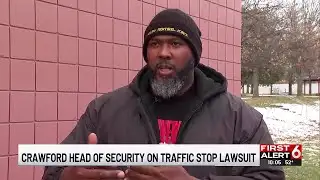 Crawford head of security on traffic stop lawsuit