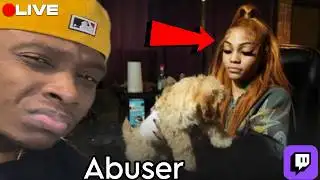 Crazy Disgusting Twitch Streamer Aspen Kartier Caught Beat Her Dog On Stream..