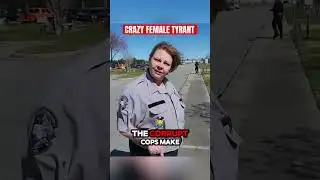 Crazy Female Tyrant Corrupt Cop Gets Exposed😨